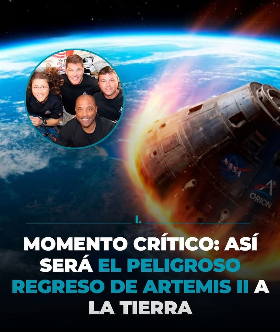 Misión Artemis regresa a la Tierra