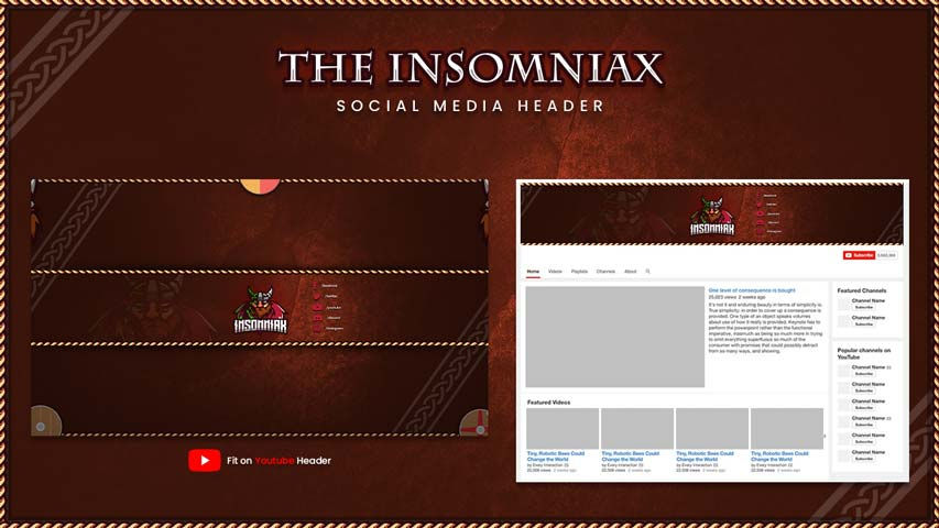 Thumbnail: Professional Animated Overlays Insomniax  – Elevate Your Stream Instantly