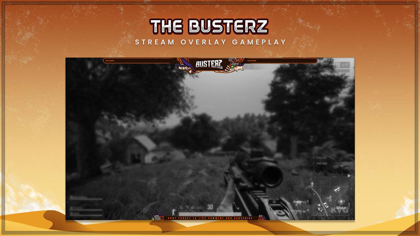 Thumbnail: Complete Animated Overlay Pack Busterz – Perfect for Pro Streamers