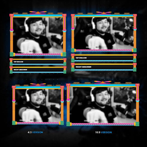 Thumbnail: Stylish Facecam Fall Guys V2– Highlight Your Presence on Stream