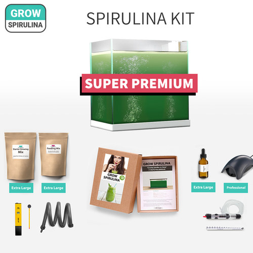 SuperPremium Spirulina Grow Kit Grow Spirulina