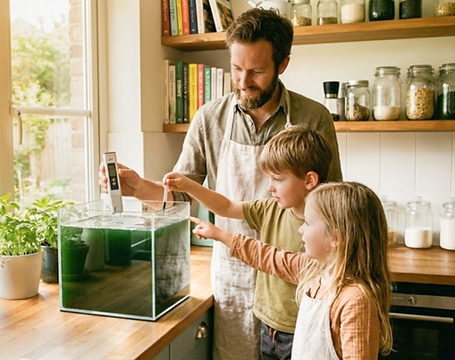 Family grows Spiurlina