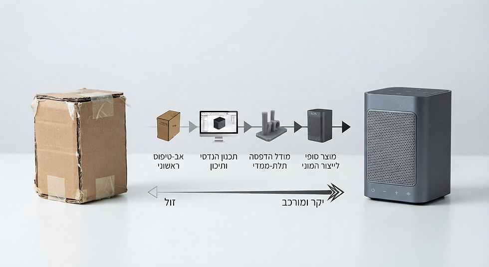 איך אב טיפוס פשוט חסך ללקוח כ-100 אלף שקל