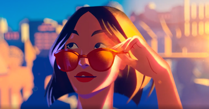 advertising alcohol music summer colour animation characters