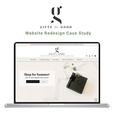 GiftsforGood Website Redesign