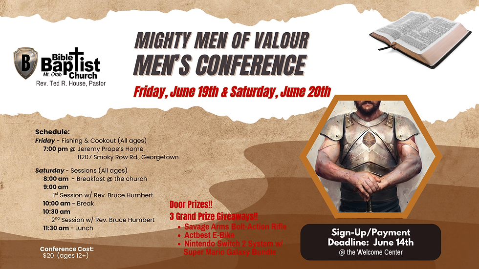 Men's Conference 2026