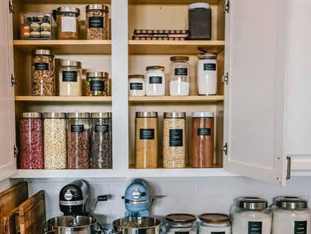 Kitchen organizing
