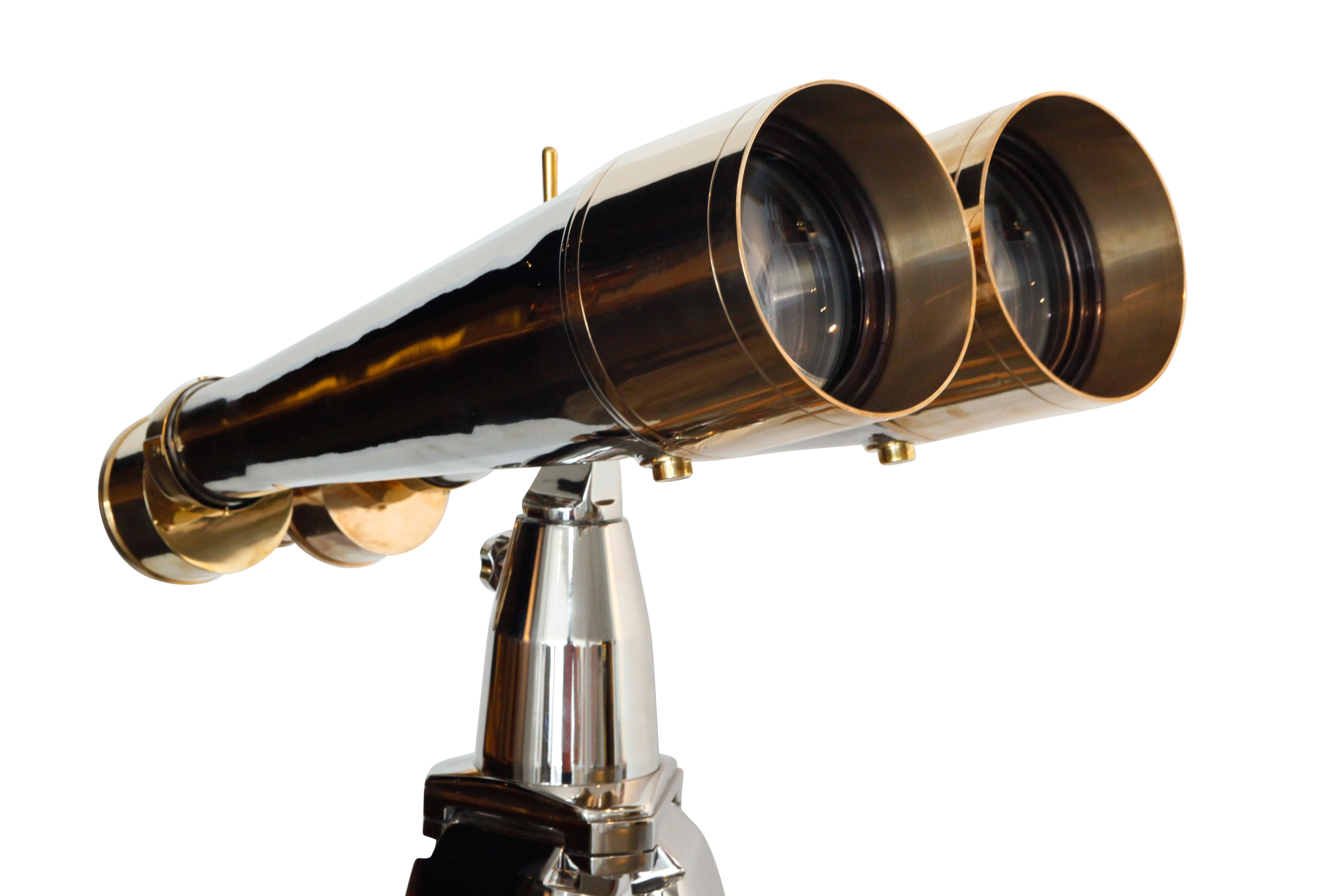 Big Eye Binoculars Polished Binoculars WWII Binoculars