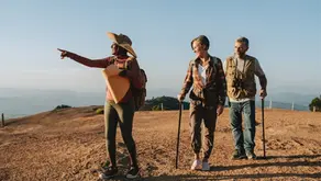 Hiking tour for older adults