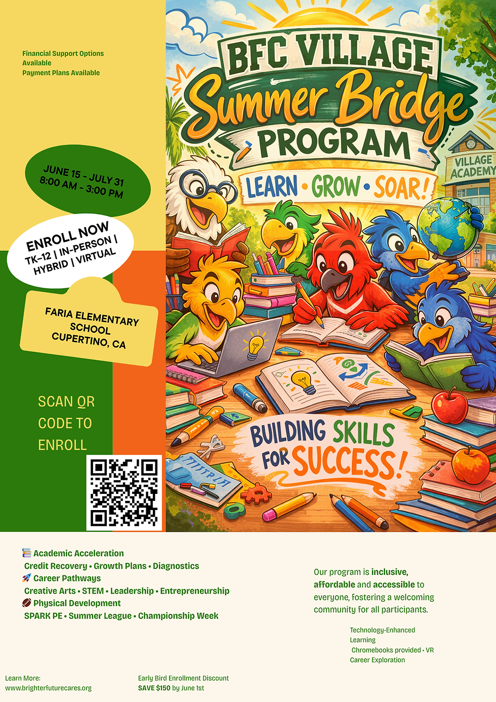 BFC Summer Bridge Program + Summer League Information Session