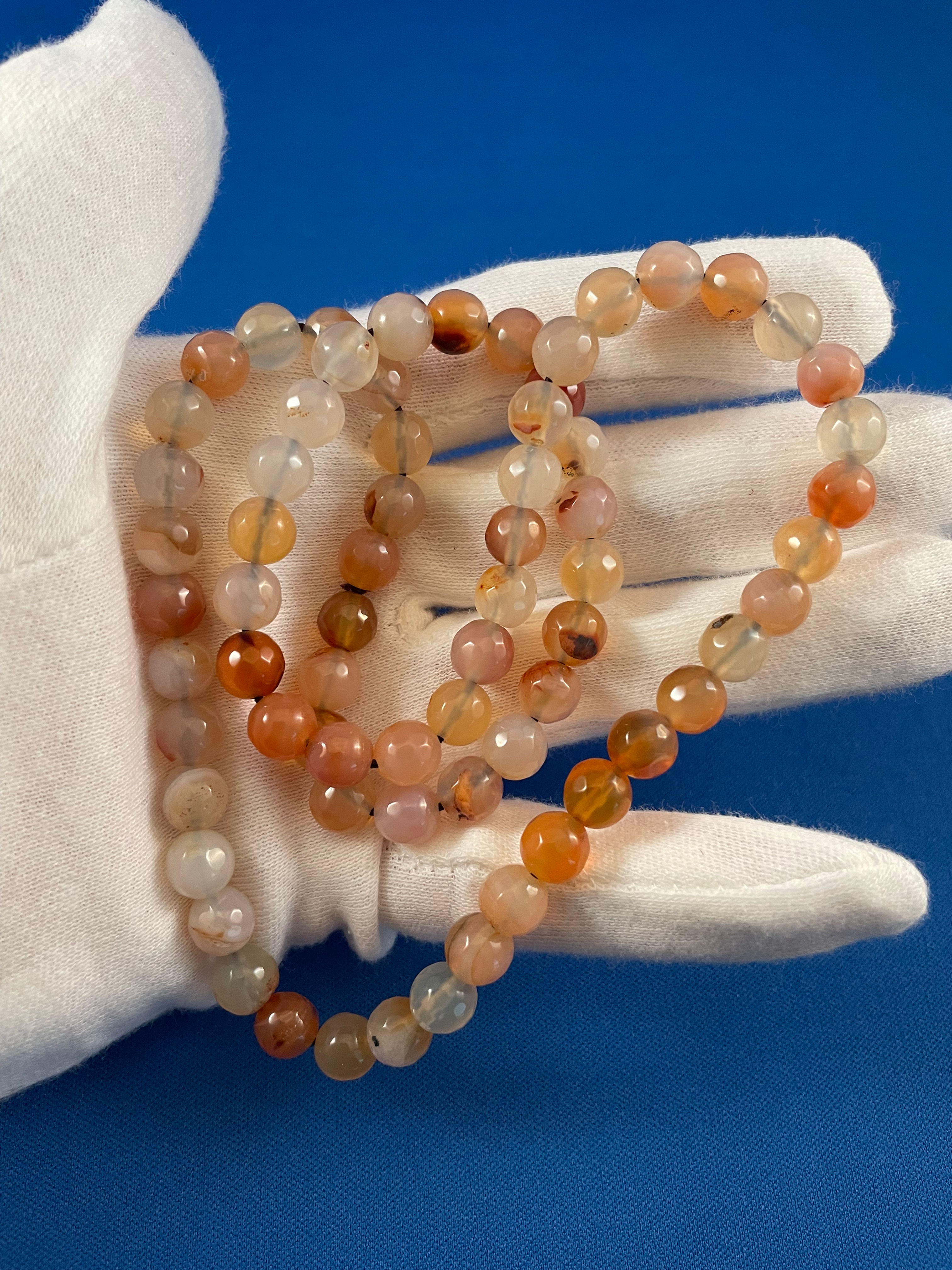Orange Agate Necklace