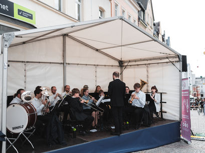 Jugendblasorchester beim Frühlingsfest Hohenstein-Ernstthal