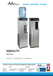 Aquality Parts List Thumbnail