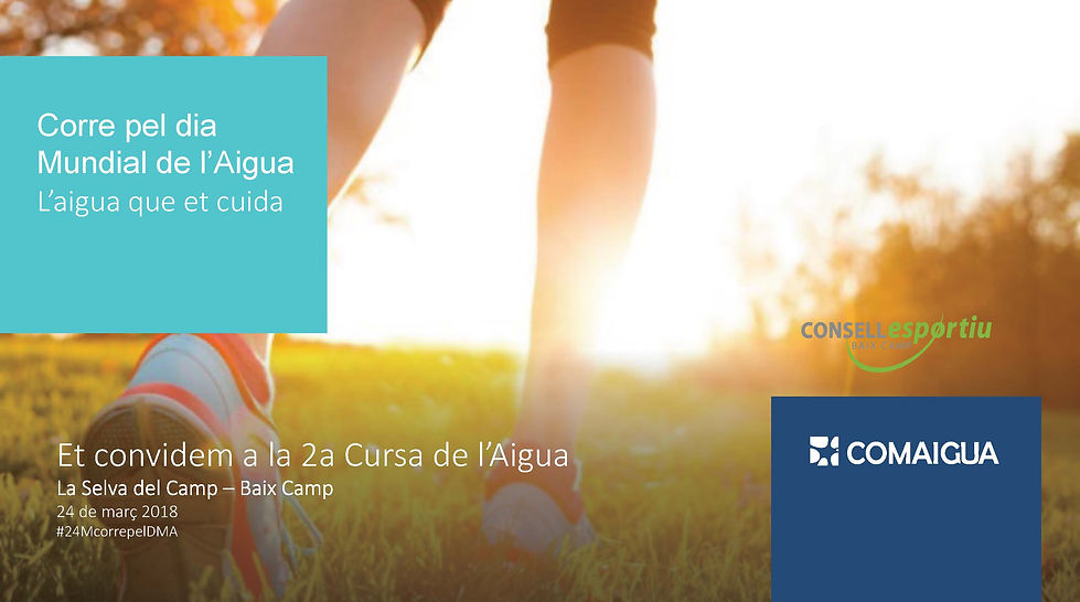 2a Cursa de l'Aigua, La Selva dl Camp, 24 e març de 2018