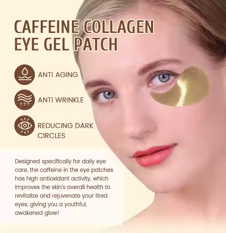 Miniatura: Liyalan Caffeine Collagen Eye Gel Patches