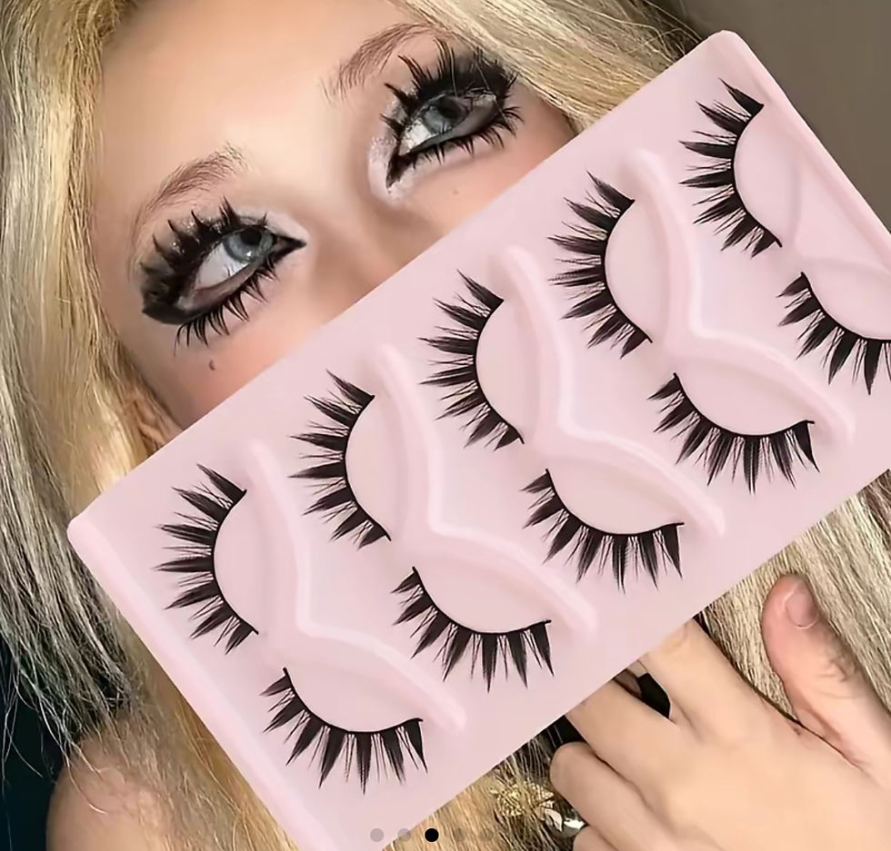 Thumbnail: 3D Thick Lashes. Extension style.