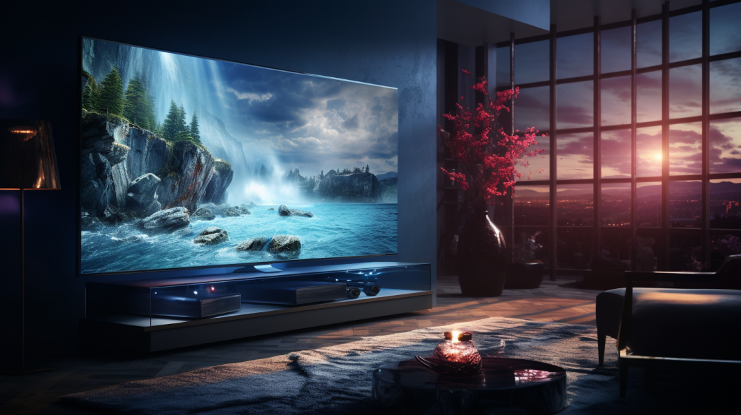 Image demonstrating the process of connecting a Blu-ray player to an LG Soundbar