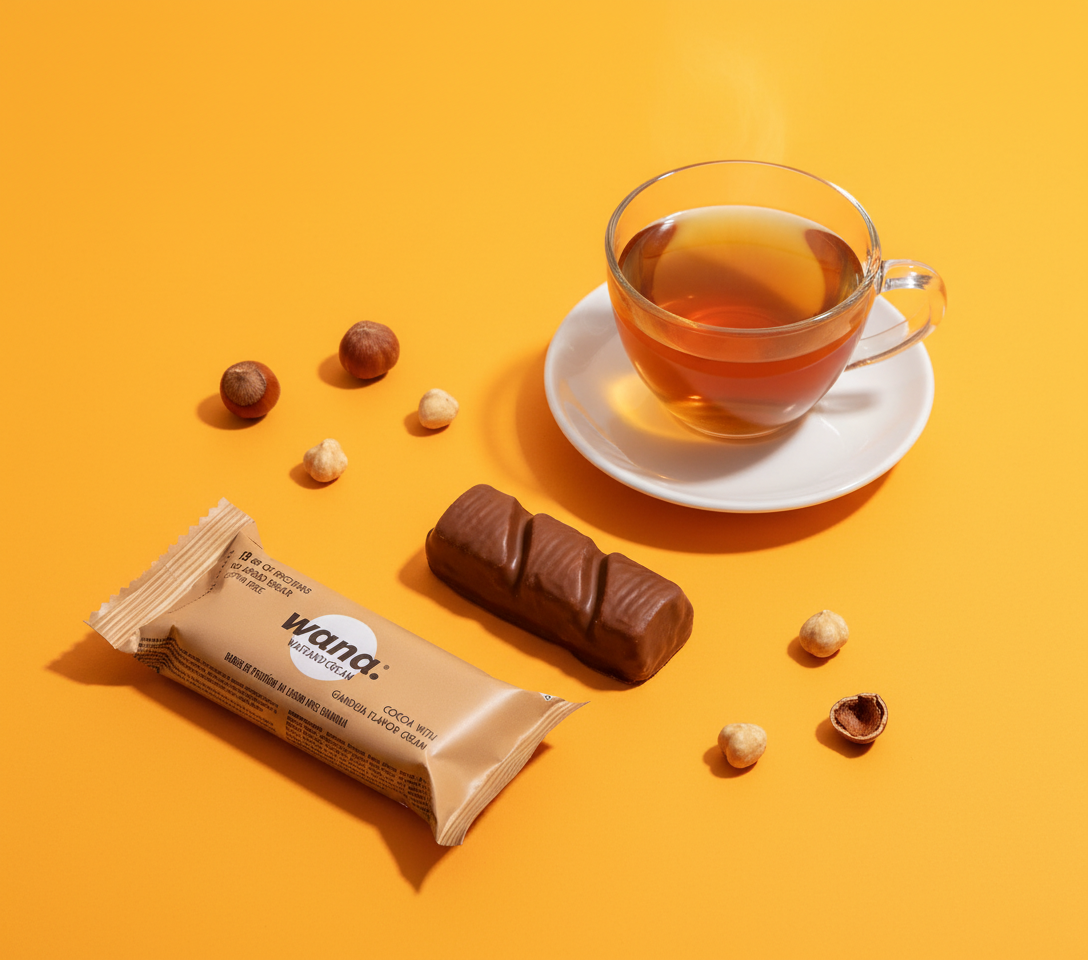 Protein Wafer | Cocoa & Gianduja Cream | No Added Sugar, Gluten-Free