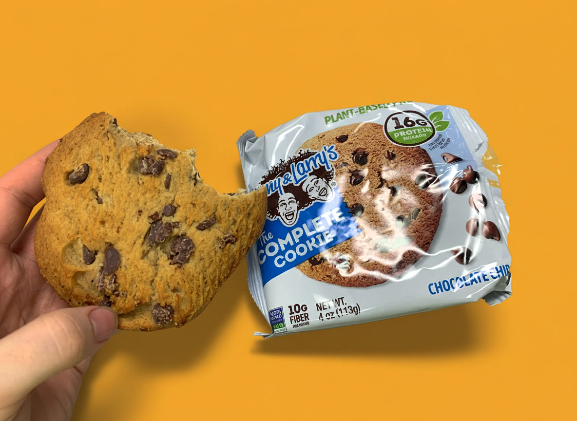 Vegan Protein Cookie | Chocolate Chip | High Protein, High Fiber