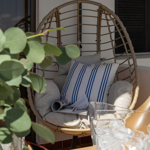 terraço com home staging em Iberlagos