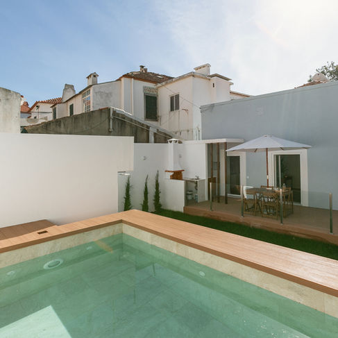 Zona exterior com home staging em Parede