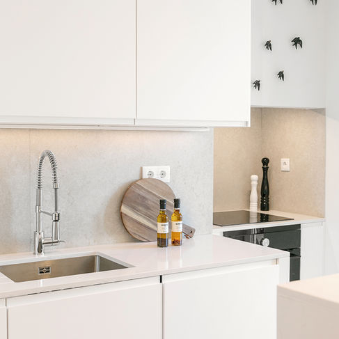 Cozinha com home staging em Marquês Ponte de Lima