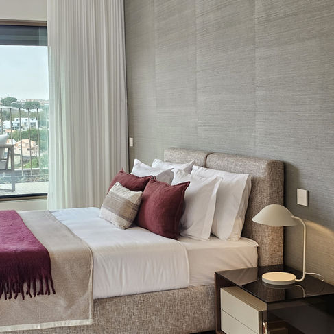 Suite com home staging, Luxury home staging para alojamento turístico