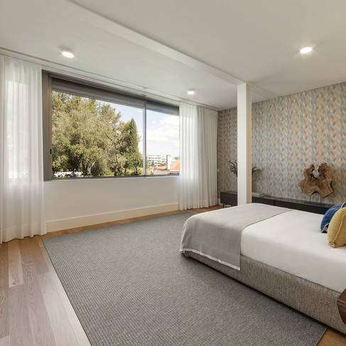 Suite com home staging, Luxury home staging para alojamento turístico