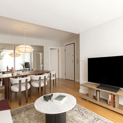 sala com home staging em Lisboa