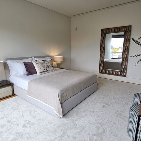 Suite com home staging, Luxury home staging para alojamento turístico