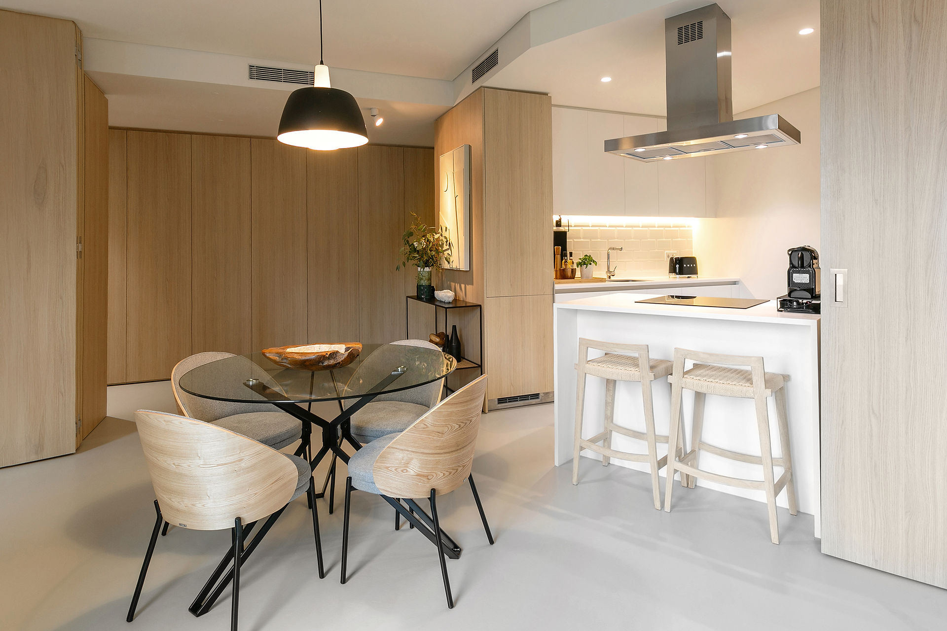 Cozinha moderna em open space 