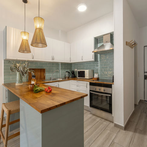 cozinha com home staging em Iberlagos