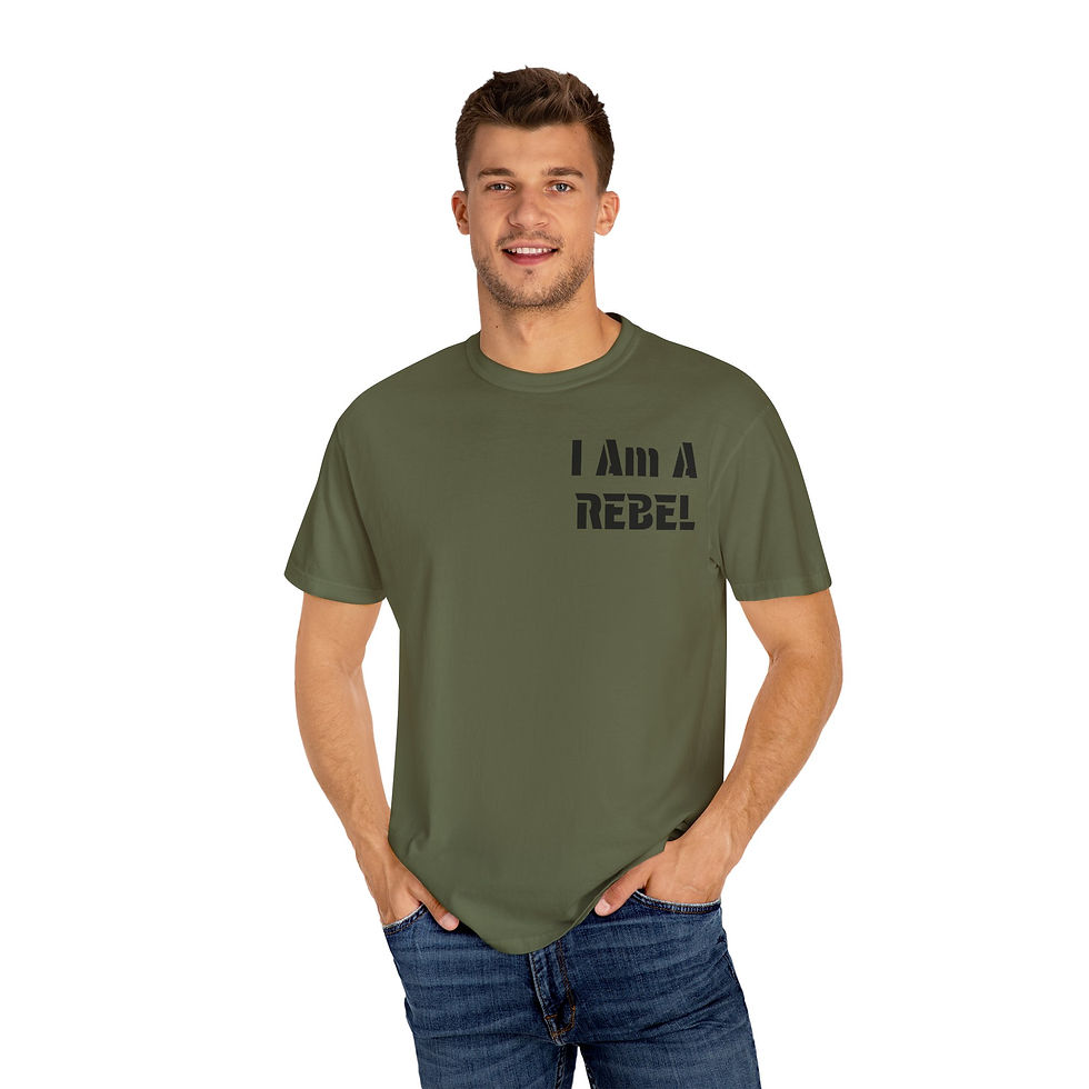 Thumbnail: Unisex I Am A Rebel & Wild Whiskey Rebellion T-Shirt - 