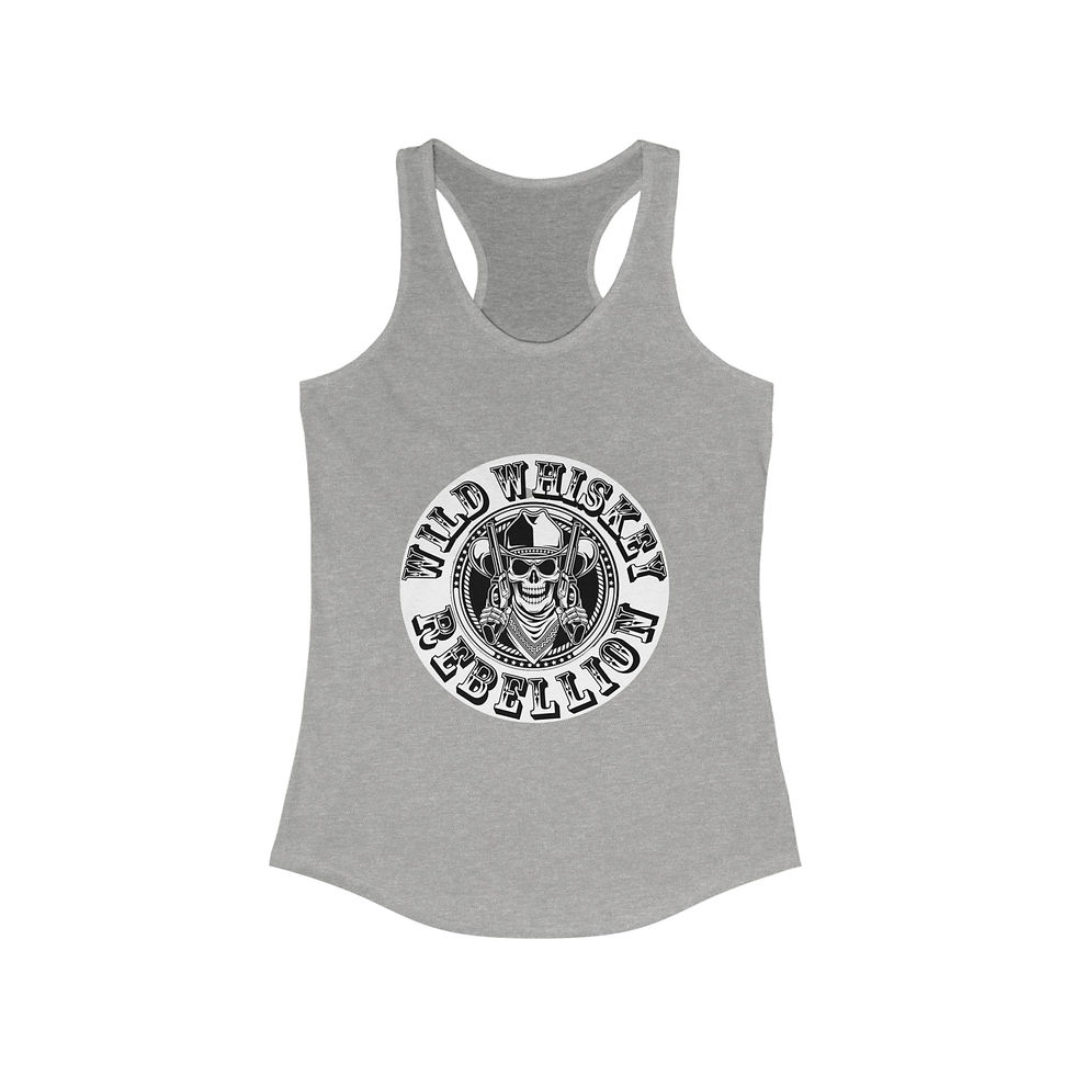 Thumbnail: Wild Whiskey Rebellion Racerback Tank Top for Women