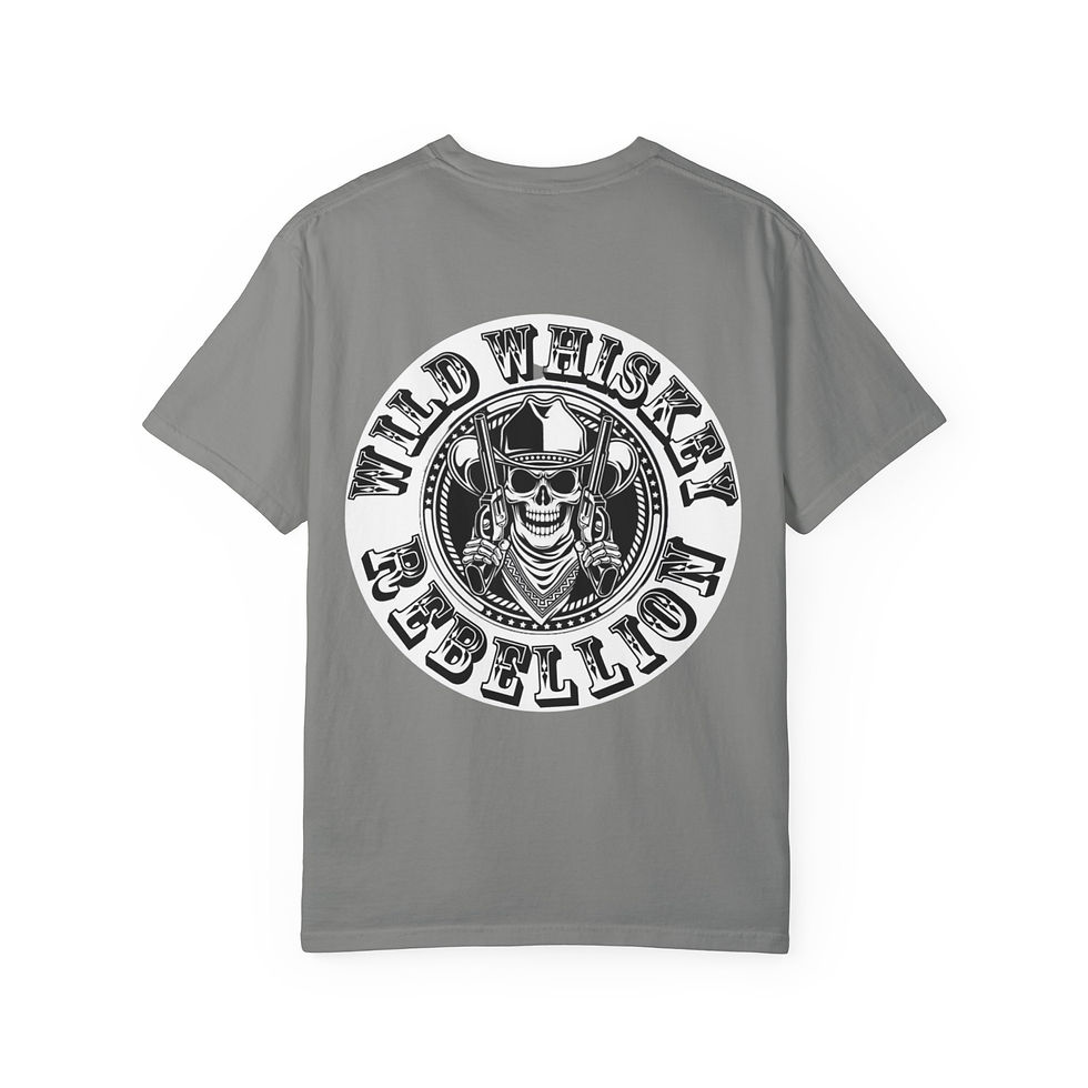 Thumbnail: Unisex I Am A Rebel & Wild Whiskey Rebellion T-Shirt - 
