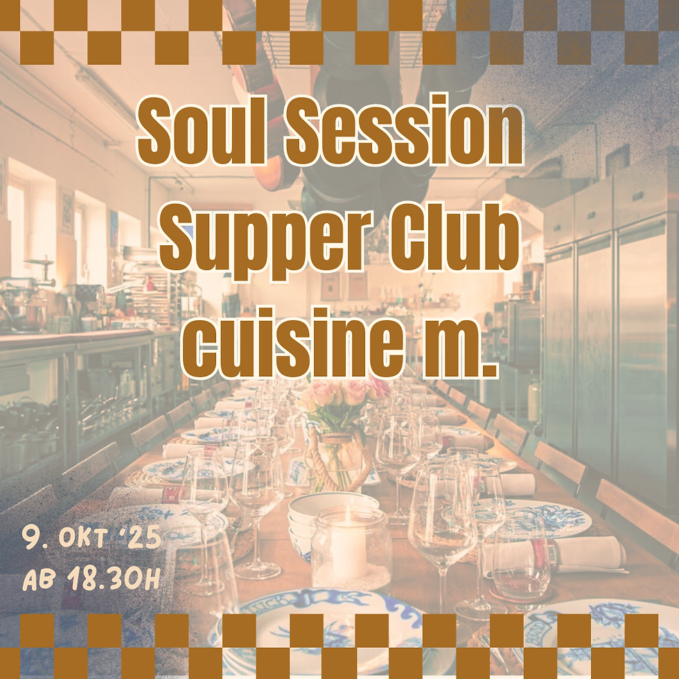 Soul Session X cuisine m.