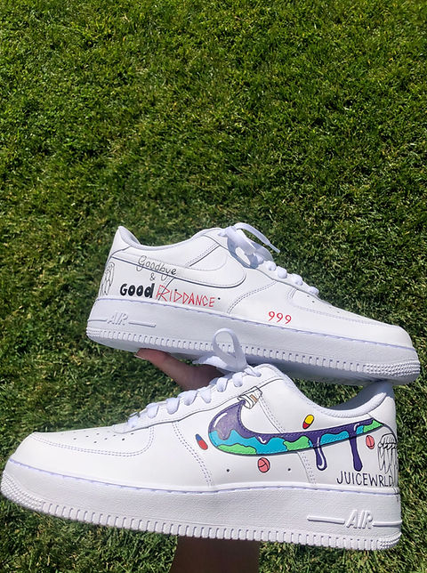 juice wrld air force 1 customs