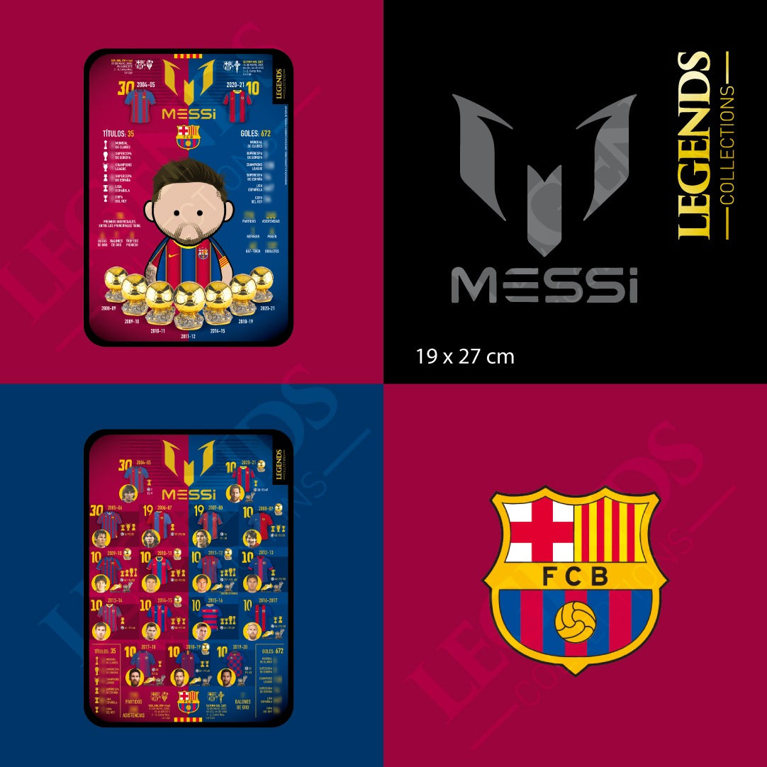 Minigolden Poster Messi 2021