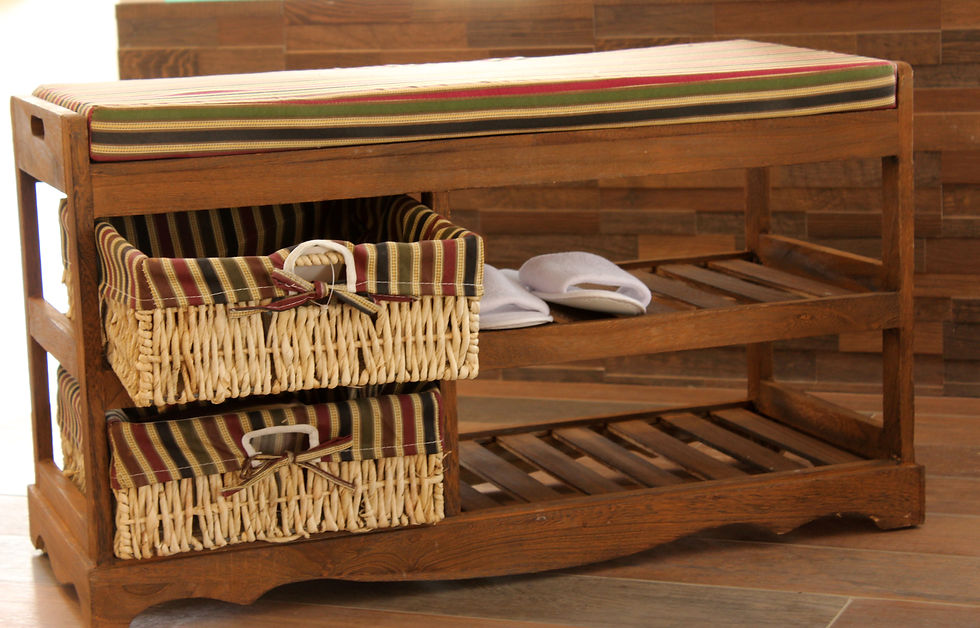 Banc en bois