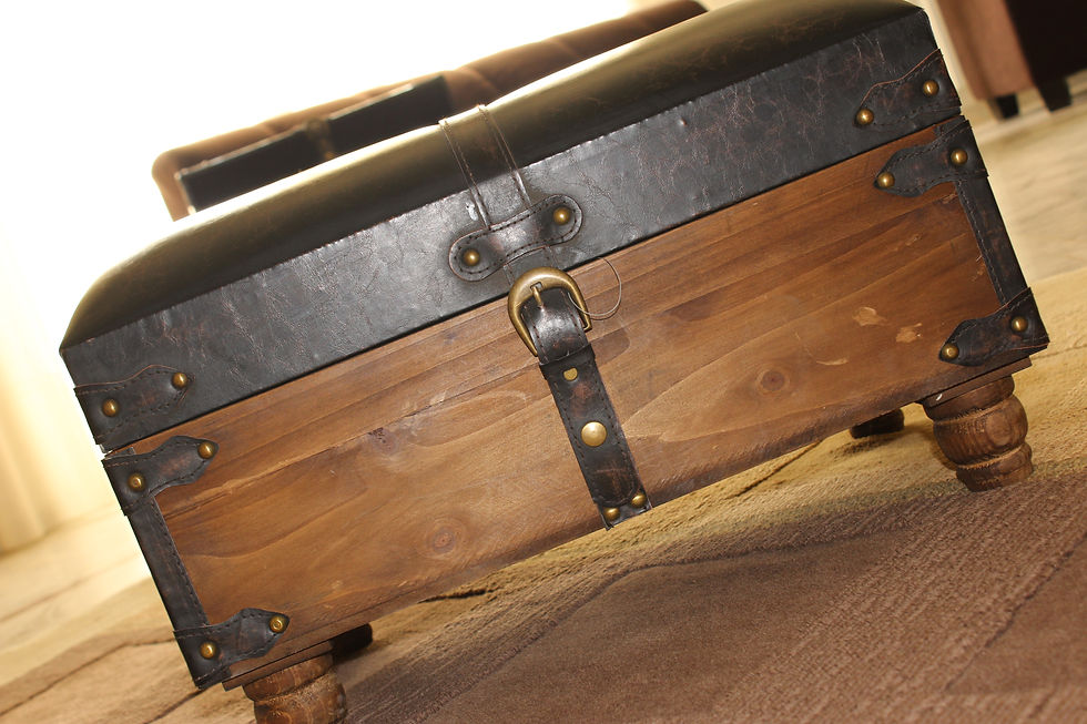 Banc avec rangement
