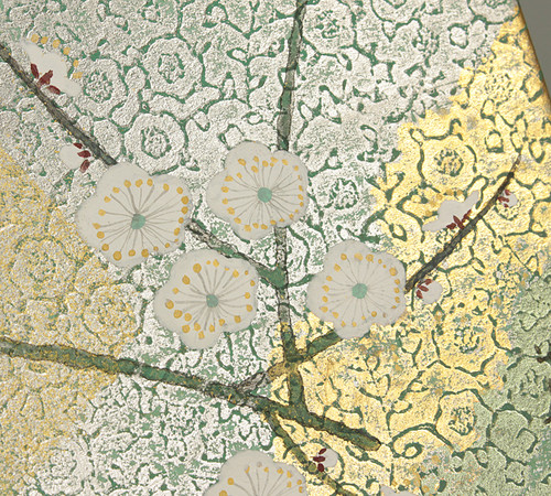 石踊 達哉 紅梅SM 額 石踊達哉 白梅紅梅 F3号 | 新古美術いづも