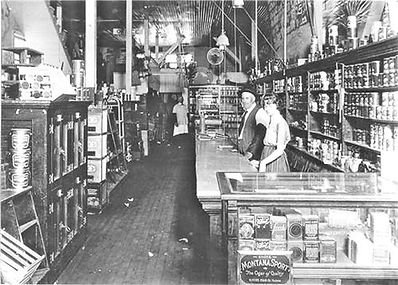 W.A. Hall Store, Gardiner Montana