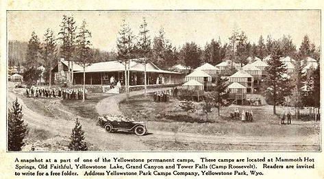 Wylie Lake Camp, Yellowstone Lake Camp