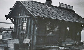 West Thumb boathouse