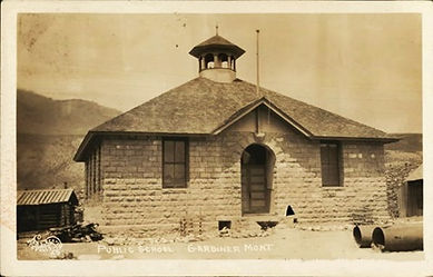 Gardiner Stone Schoolhouse, Gardiner Montana