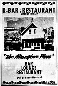 K-Bar Restaurant Ad, Gardiner