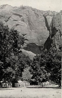 Wylie Camp in Zion Park, Wylie Retreat alcove