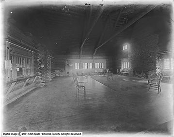 Gardiner Northern Pacific Depot Interior
