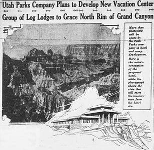 Grand Canyon Lodge plans, North Rim