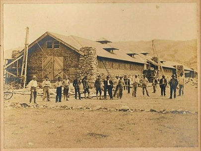 Gardiner Transportation Company barn. Robert Reamer barn